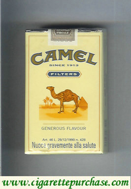 Camel Filter Generous Flavour cigarettes soft box